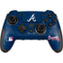 MLB Atlanta Braves - Solid Distressed PlayStation Scuf Vantage 2 Controller Skin